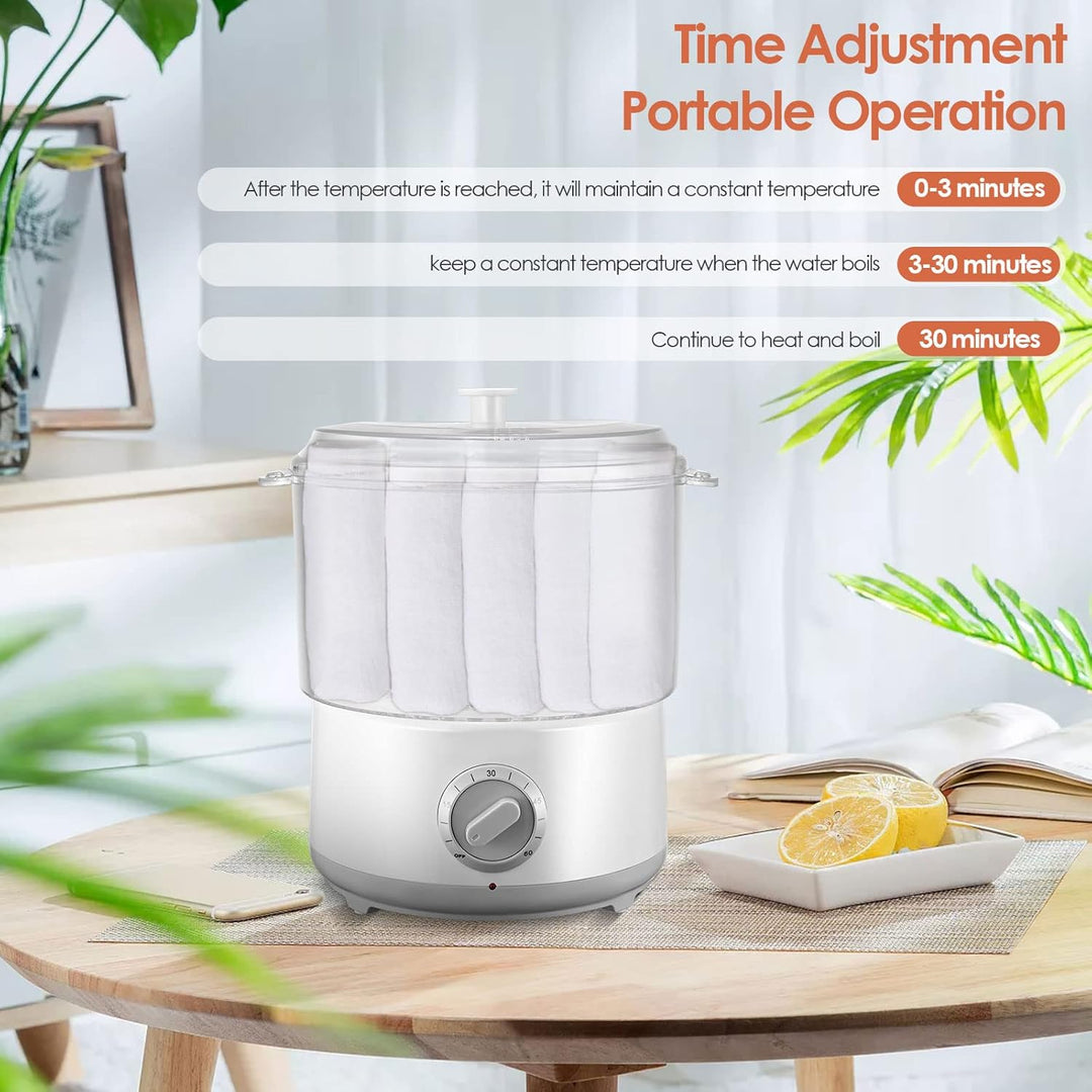 Handtuchwärmer 5 Sekunden Schnelles Aufheizen Towel Warmer Handtuch Wärmegerät Konstante 55°C Temper