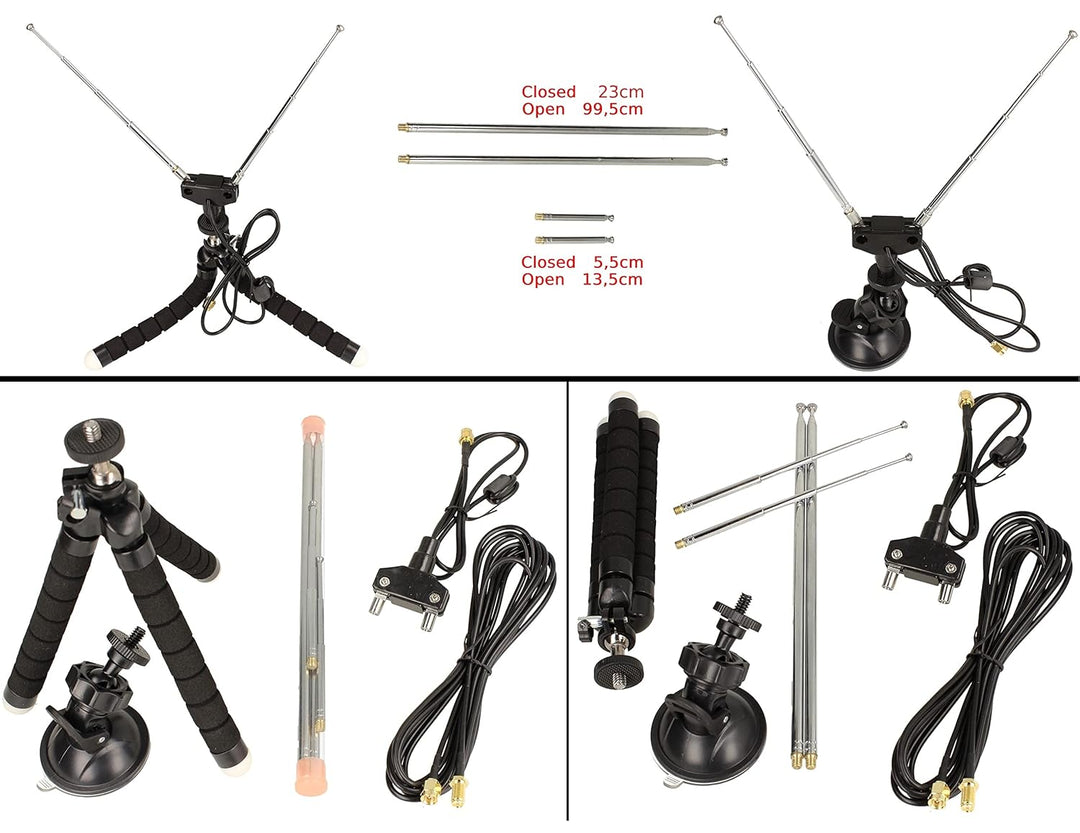 RTL-SDR Blog V3 + LNA Modul + Adapter + Dipol Antennen Set ﴾ 06 ﴿, ﴾ 06 ﴿