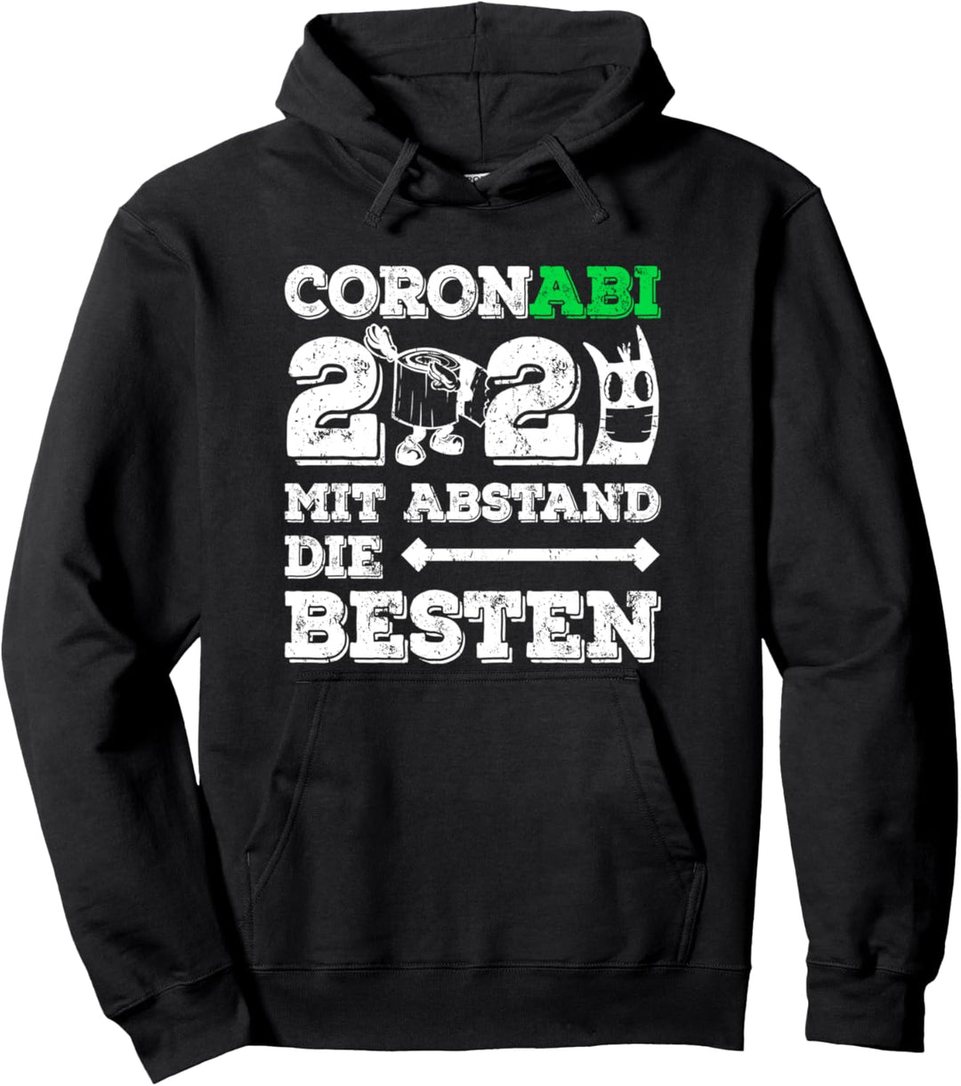Coronabi mit Abstand die Besten 2021 - Abitur Pullover Hoodie