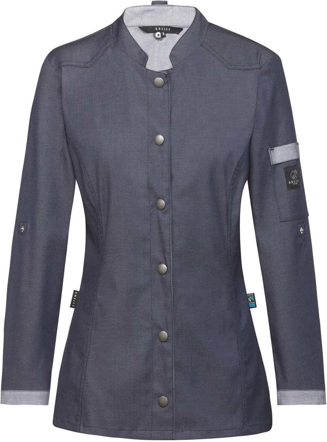 Greiff Gastro Moda Cuisine Damen Kochjacke Bikerstyle Regular