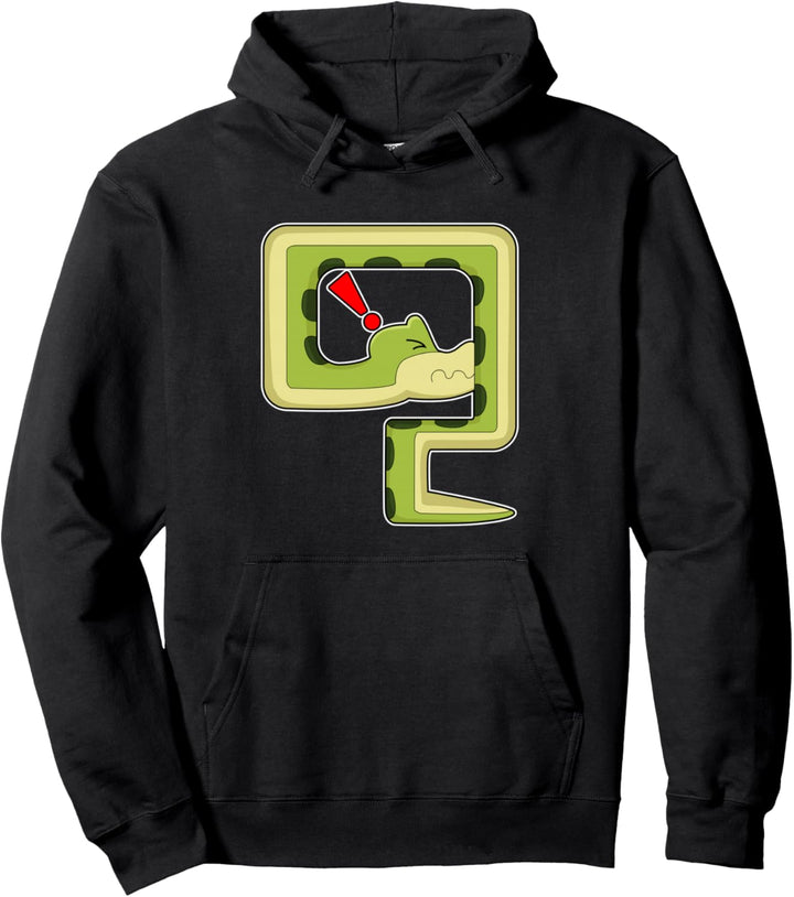 Lustige Schlange Pullover Hoodie