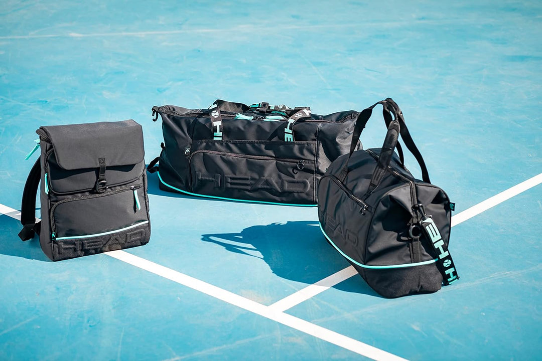 HEAD Unisex – Erwachsene Coco Court Bag Tennistasche, schwarz/Mint, One Size