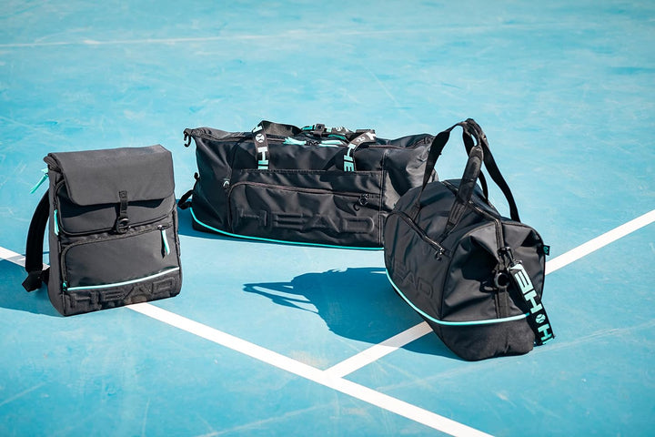 HEAD Unisex – Erwachsene Coco Court Bag Tennistasche, schwarz/Mint, One Size