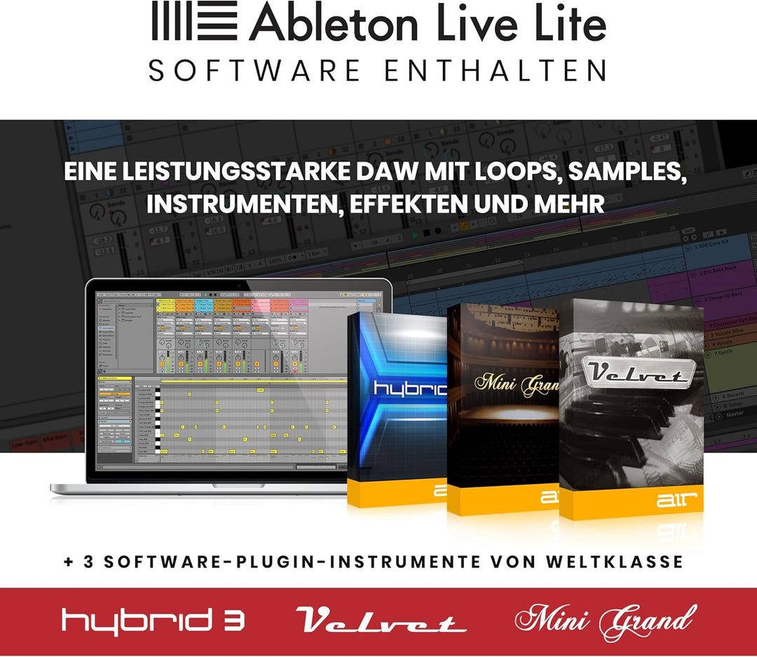 Akai Professional APC Key 25 MK2 - USB MIDI Keyboard Controller für Clip-Launching mit Ableton Live