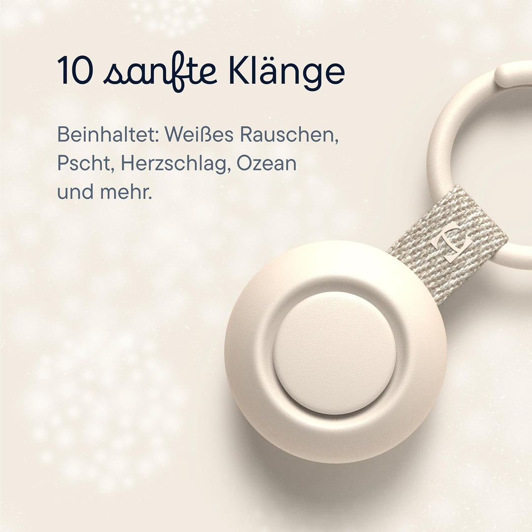 Hatch Rest Go | Tragbare Soundmaschine für Kinder | 10 beruhigende Geräusche | weisses Rauschen | Sh