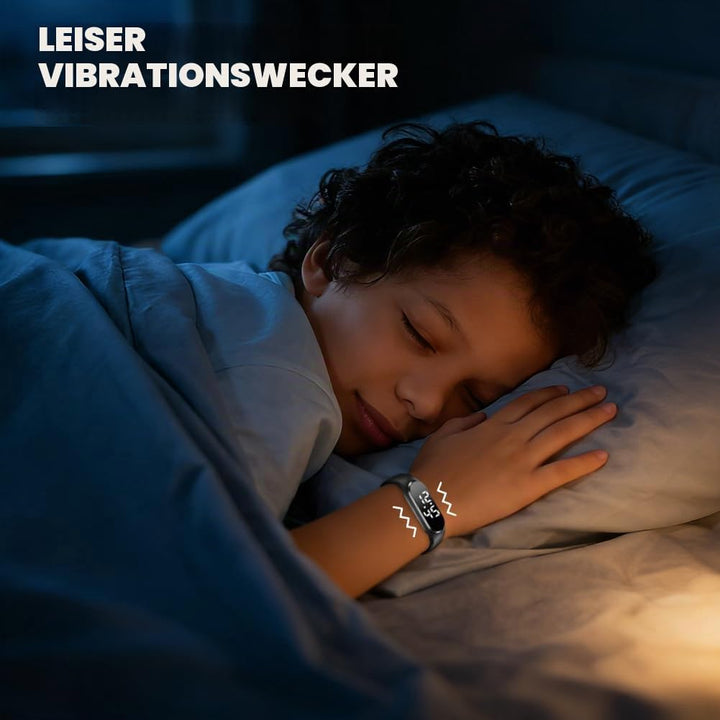 CEWROM Vibrationsalarm Erinnerung Uhr, Silent Vibrating Alarm Reminder Watch für Jungen/Mädchen, Wec