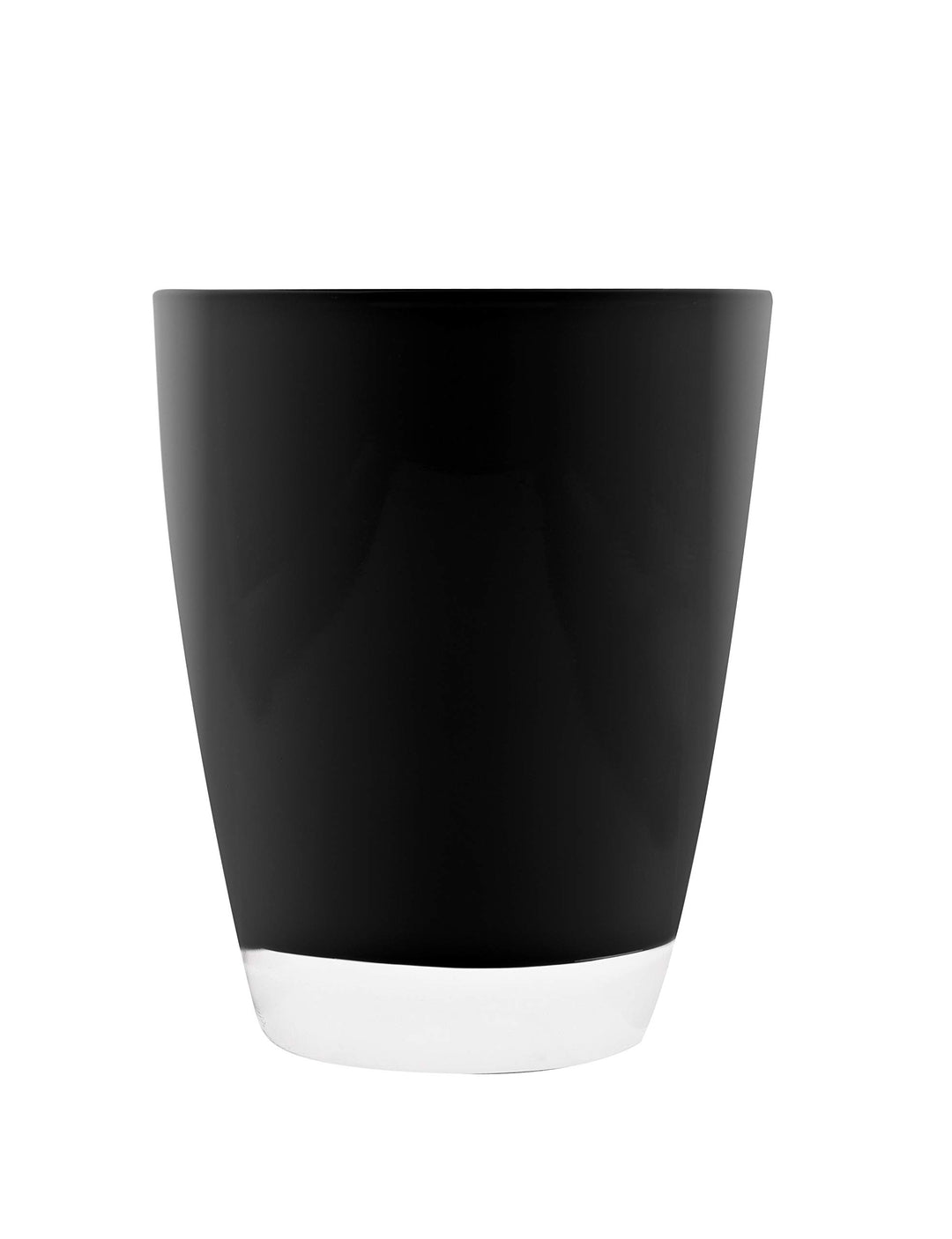 Excelsa Happy Color Wassergläser, Glas, 6 Stück Schwarz, Schwarz