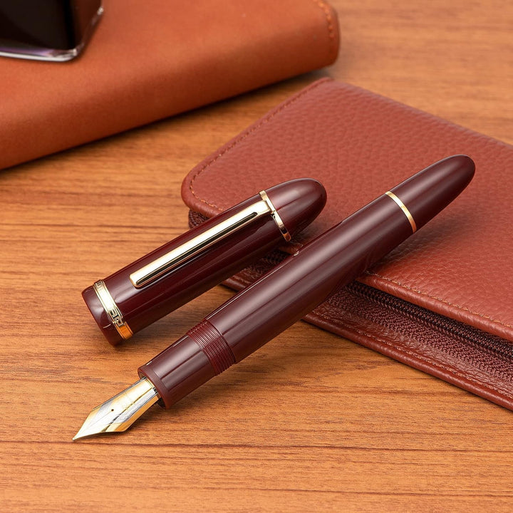Jinhao X159 Acryl-Füllfederhalter-Set, Grösse 8, extra feine Spitze, klassisches Design, glattes Sch