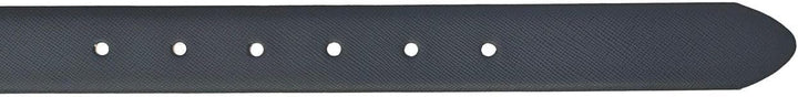 Vanzetti Classics 30mm Cambered Leather Belt W95 Nightblue