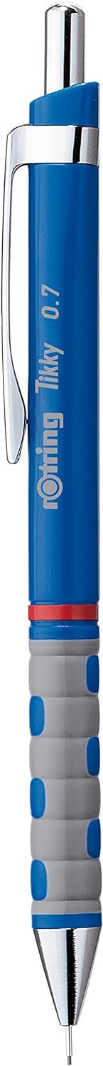 rOtring Tikky-Druckbleistift | HB 0,7 mm | blauer Schaft | 12er-Box 12er-Box HB 0.7 Blau, 12er-Box H