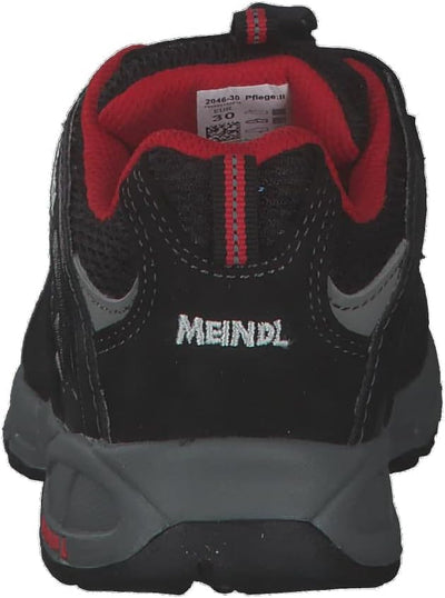 Meindl Herren Nebraska Trekking-& Wanderhalbschuhe 26 EU Noir Rot, 26 EU Noir Rot