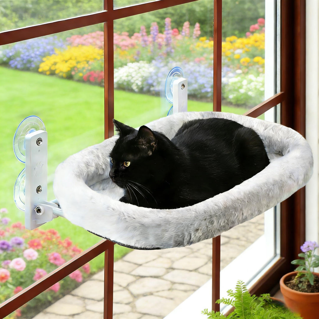 Katzen fensterliege-Faltbare Fenster hängematte für Katzen-Katze fensterbett,52cm Fenster hängematte