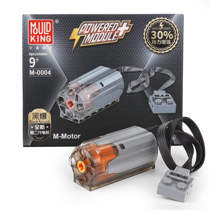 Mould King M0004 M-Motor, Elektrisch Spielzeug Motor, Power-Funktion Zubehör kompatibel mit Technik