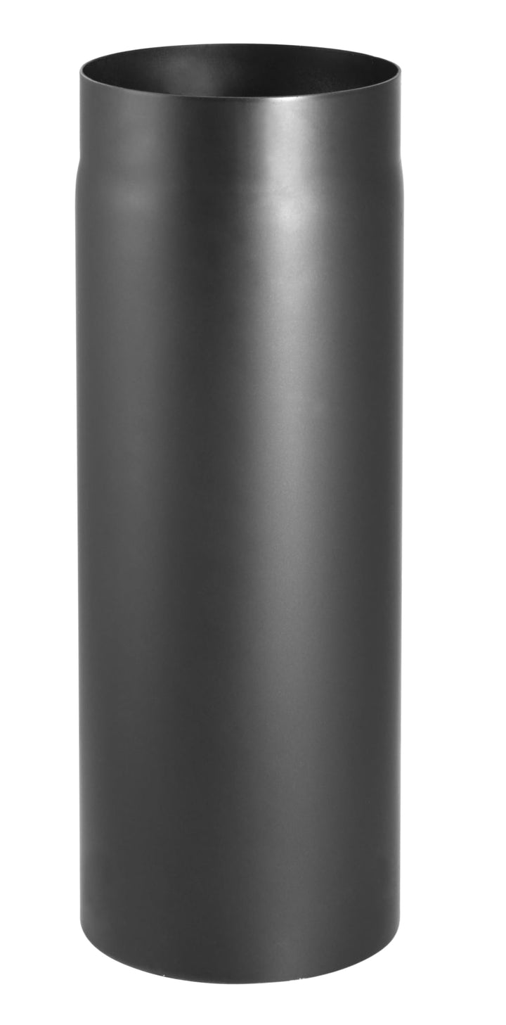Ofenrohr Kaminrohr Bogen Abgasrohr Rauchrohr Rosette Wandfutter Ø DN 150 mm 2 mm Stahlrohr schwarz (