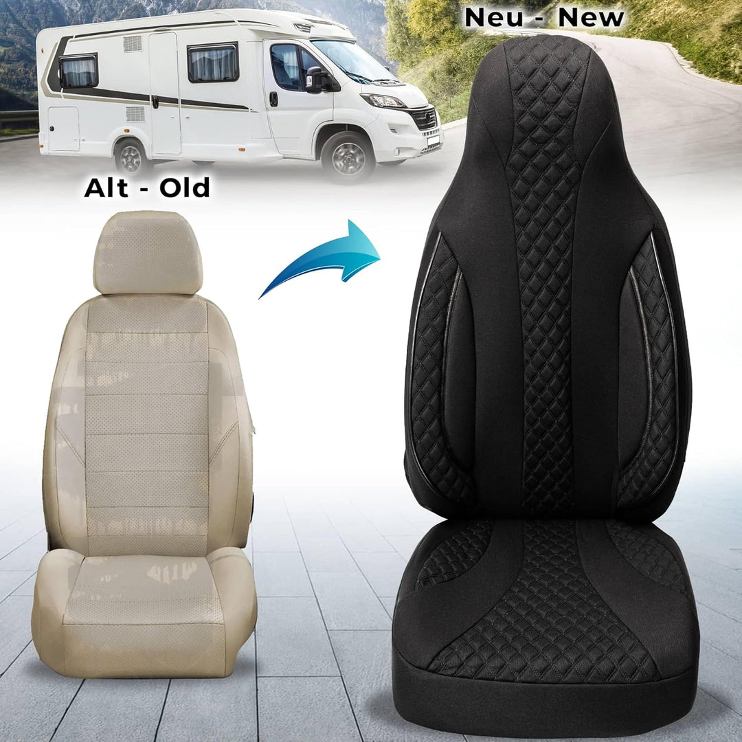 BREMER SITZBEZÜGE Wohnmobil Sitzbezüge Schonbezüge für Knaus Sky TI (WPL404), SKY TI