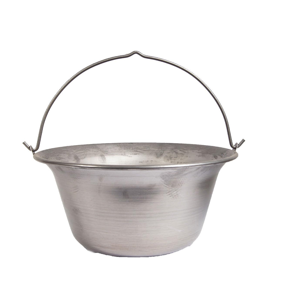 Ungarischer Gulaschkessel Topf Eisen Hordentopf Suppentopf Feuertopf Eisentopf 14 Liter