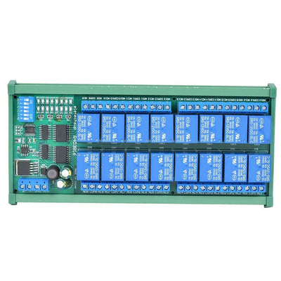 16-Kanal-Stromversorgung für RS485-Relais für Modbus(R4D3B16-R with DIN rail box)