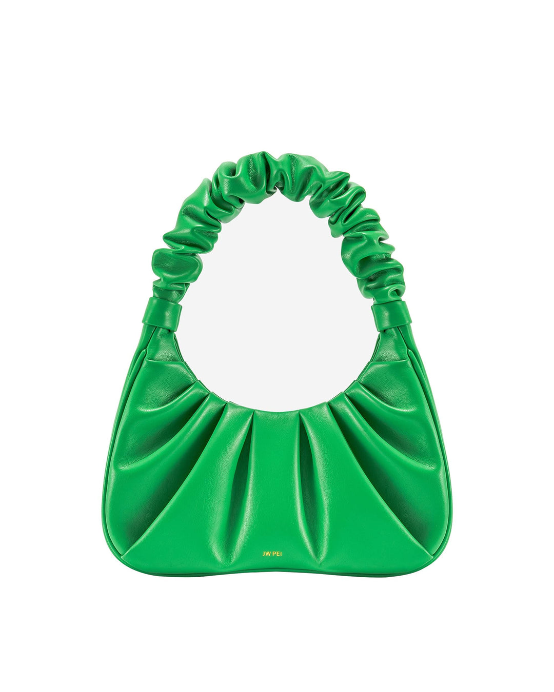JW PEI Gabbi Damen Handtasche mit gerüschtem Hobo Grasgrün, Grasgrün