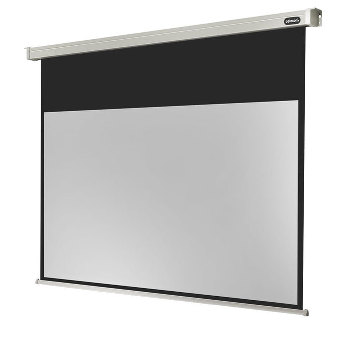 celexon Professional Motor-Leinwand 65" | 120x120 cm 1:1 | elektrische 4K,Full-HD Beamer-Leinwand fü