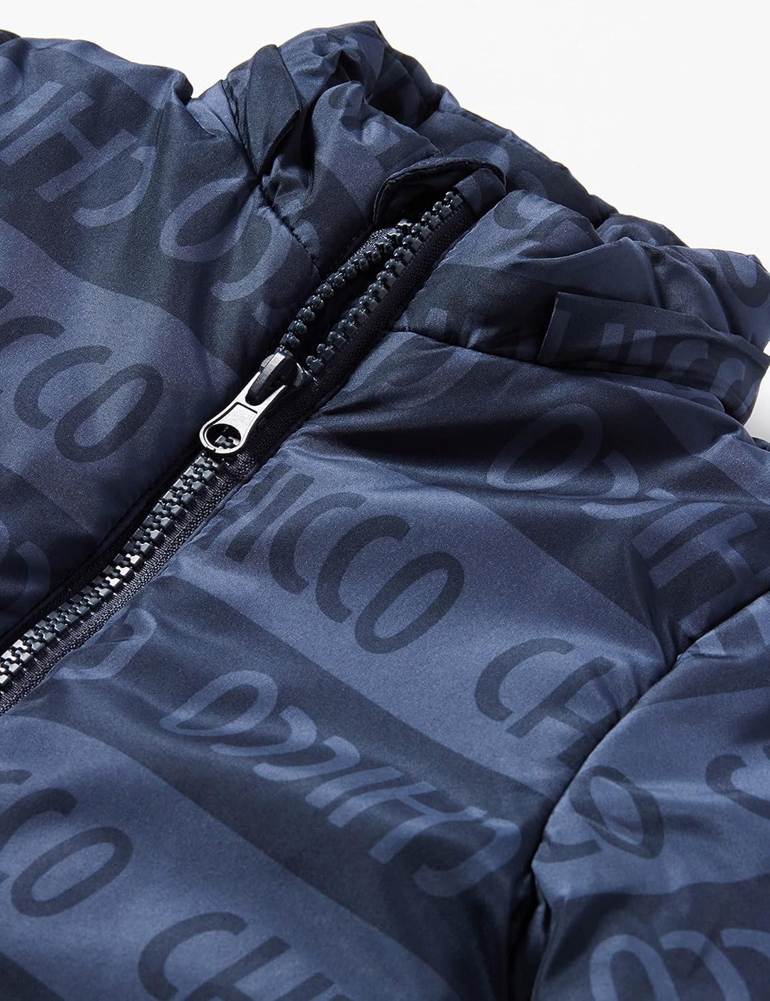 Chicco Baby-Jungen Jacke mit Abnehmbarer Kapuze Steppjacke 6 Monate Dunkelblau, 6 Monate Dunkelblau