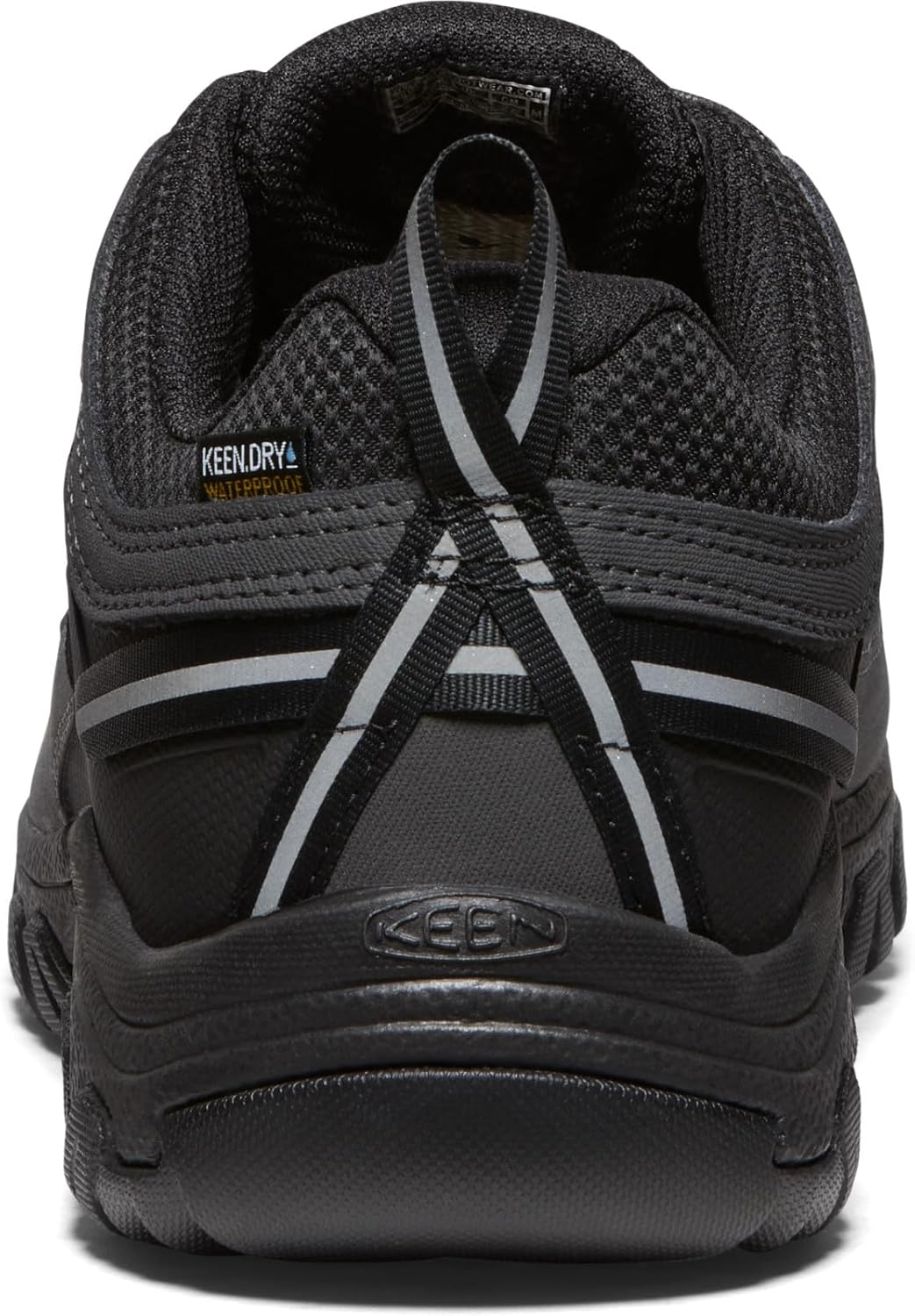 KEEN Herren Targhee 3 Waterproof Wanderschuh 40.5 EU Triple Black, 40.5 EU Triple Black