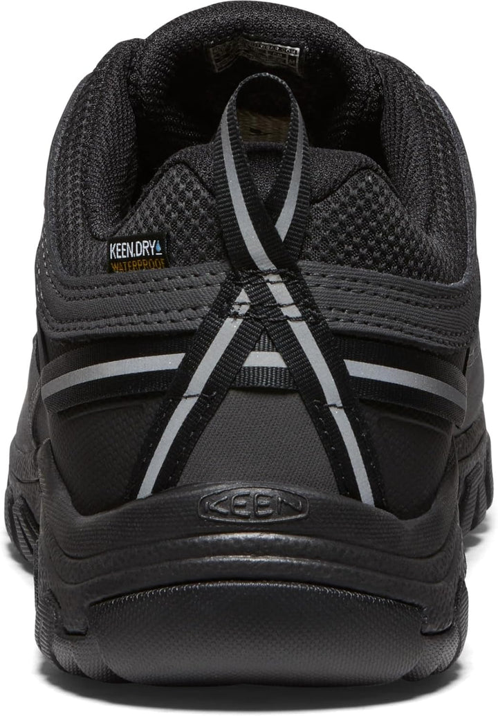 KEEN Herren Targhee 3 Waterproof Wanderschuh 40.5 EU Triple Black, 40.5 EU Triple Black