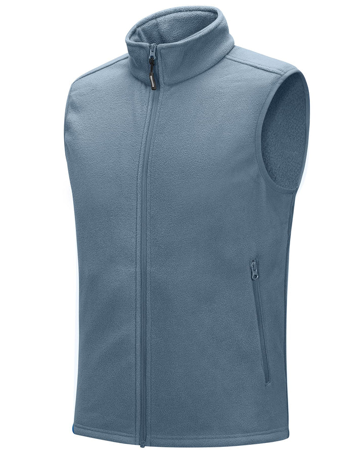 Outdoor Ventures Fleece Weste Herren Leicht Ärmellose Fleeceweste Jacke Winddicht Warm Gefütterte Wi