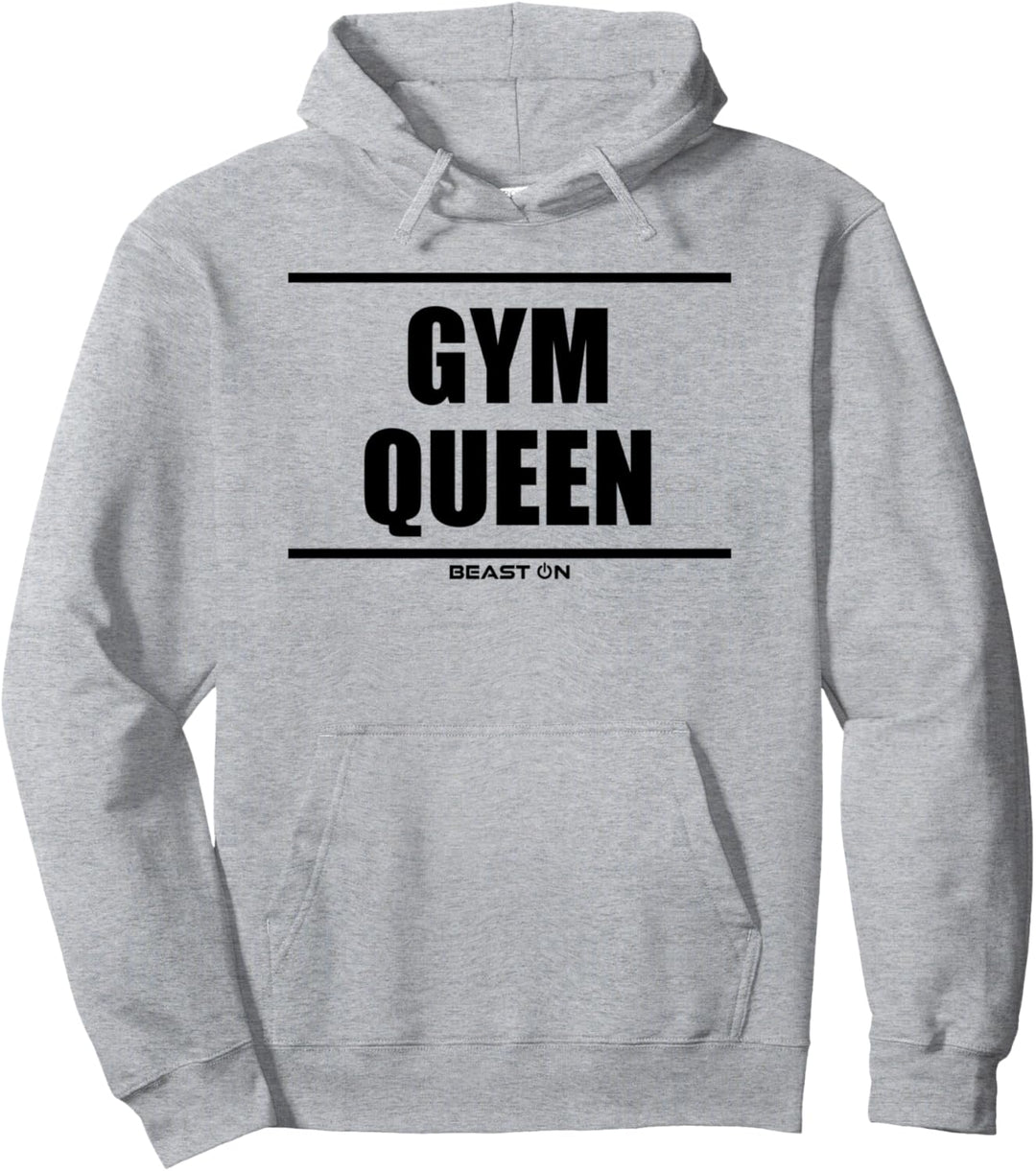 Gym Queen Fitness Motivation Spruch Gym Bodybuilding Workout Pullover Hoodie
