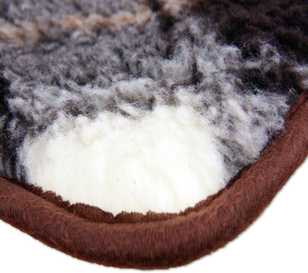 Bestgoodies Tierdecke Haustierdecke Kuscheldecke Hundebett Katzendecke (Lammflor - Design / 80x120 c