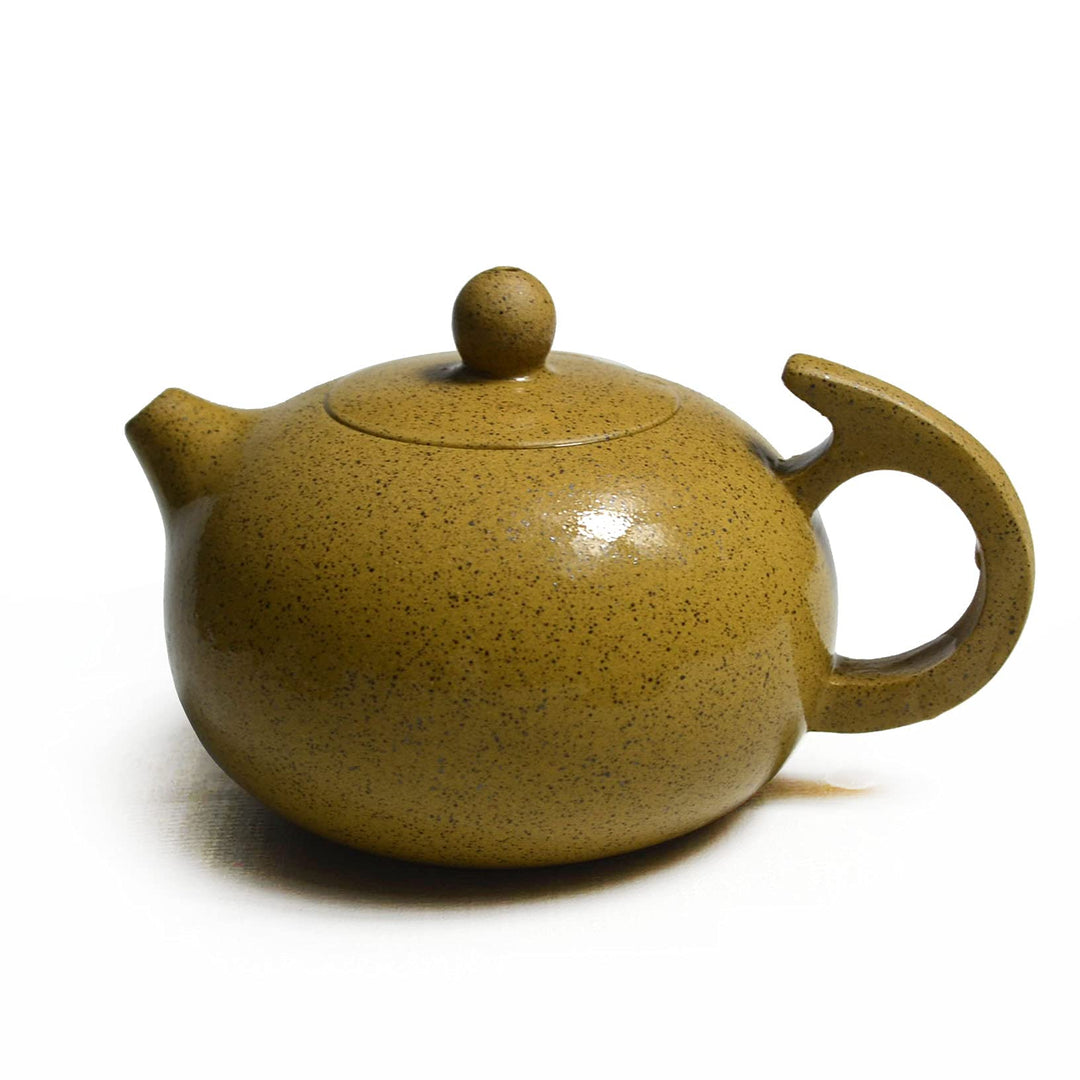 Yixing Teekanne, 237 ml, chinesischer Zisha-Tee, Xishi-Töpfe, natürlicher Zini gelber Schlamm (schwa