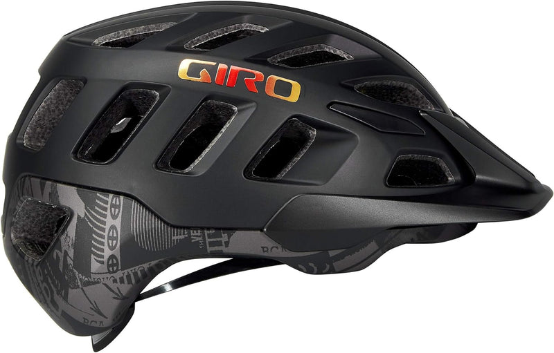 Giro Radix MIPS All Mountain MTB Fahrrad Helm Hypnotic schwarz 2021 S | 51-55cm, S | 51-55cm