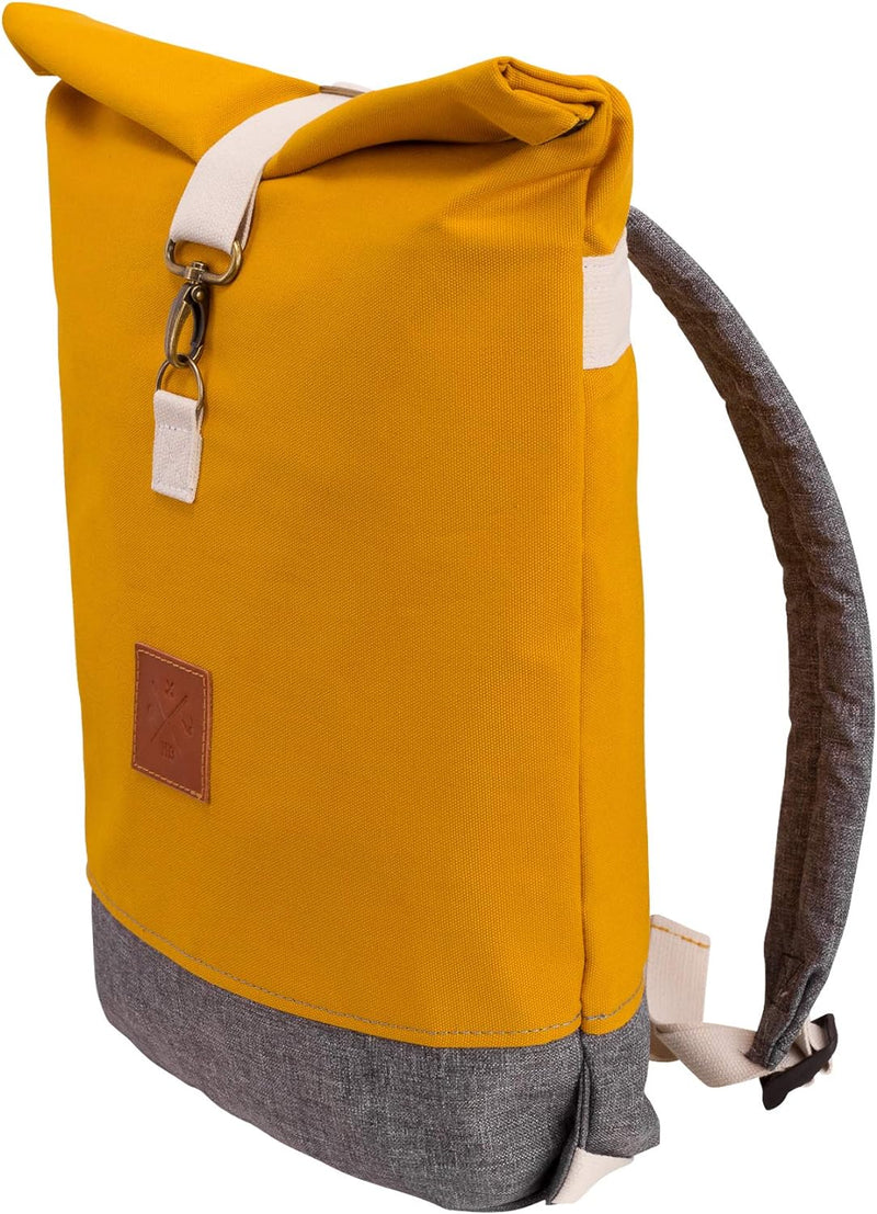 M13 Mini RollTop - wasserdichter Roll Top Rucksack (17L), Kurierrucksack mit Innenfach, wasserabweis