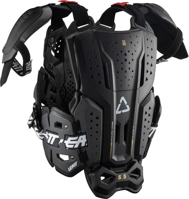 Leatt Brustpanzer Chest Protector 6.5 PRO Schwarz Gr. L/XL L-XL Schwarz, L-XL Schwarz