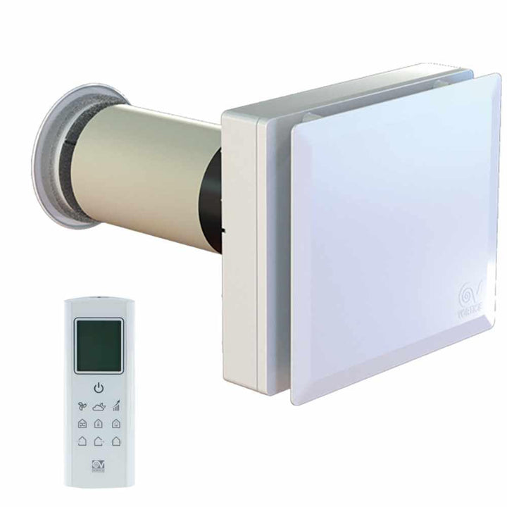 Vortice HRW MONO - Ventilation double flux décentralisée autonome Hygro + Wifi - 30 m³/h - VMC et ve