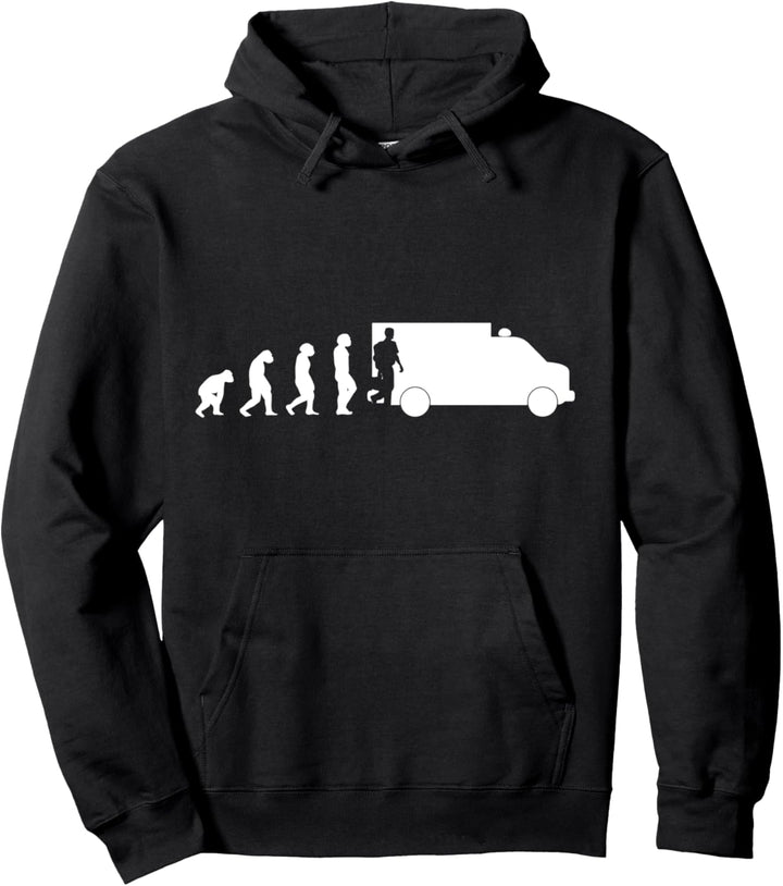 Sanitäter Evolution Sanitätsdienst Rettungsdienst Beruf Job Pullover Hoodie