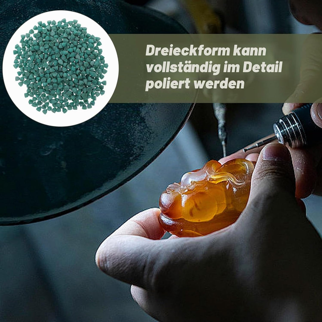 Gatuida Schleifmittel Für Poliermaschine Hochwertiges Siliziumkarbid Füllmaterial Für Tumbler Geeign