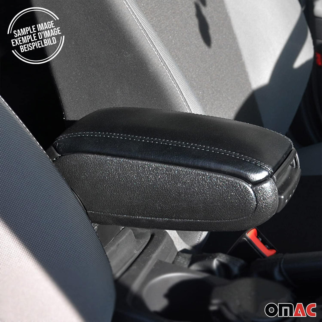 OMAC Mittelarmlehne Armlehne Mittelkonsole für VW Golf 5 2003-2009 PU-Leder ABS Beige Golf 5 2003-20