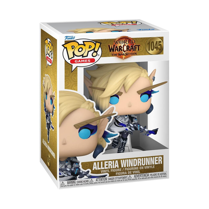 Funko Pop! Games: Wow - Alleria Windtunner Windrunner - World of Warcraft - Vinyl-Sammelfigur - Gesc