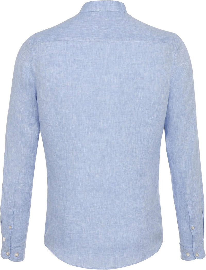 pure h. tico Herren Hemd, Uni Hellblau