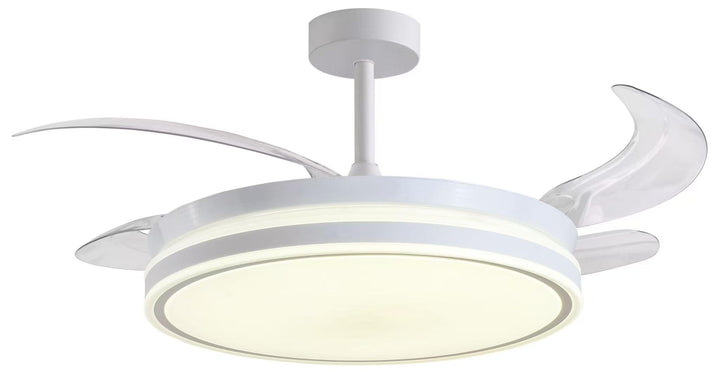 BEL AIR HOME ATENAS Deckenventilator, leiser DC-Motor, ausklappbare Flügel, LED-Licht, 36 W, 3 Tempe