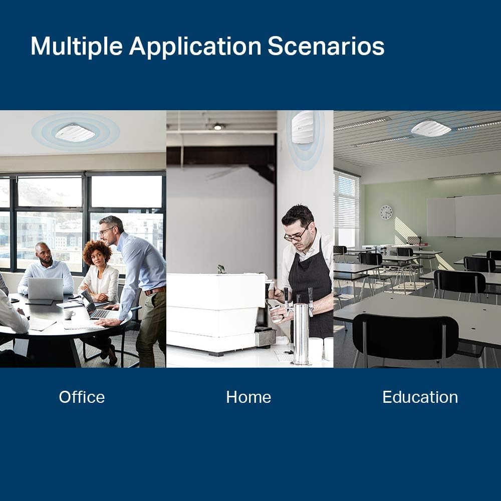 TP-LINK EAP115 V4TP-Link N300 Wireless Access Point - PoE Powered, Free Management Software, Free Fa