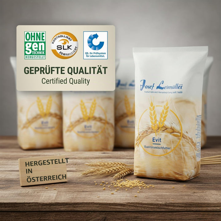 Leimüller Artgerechtes Eichhörnchenfutter Spezial 5 kg I Ganzjahres Futter für Eichhörnchen und Stre