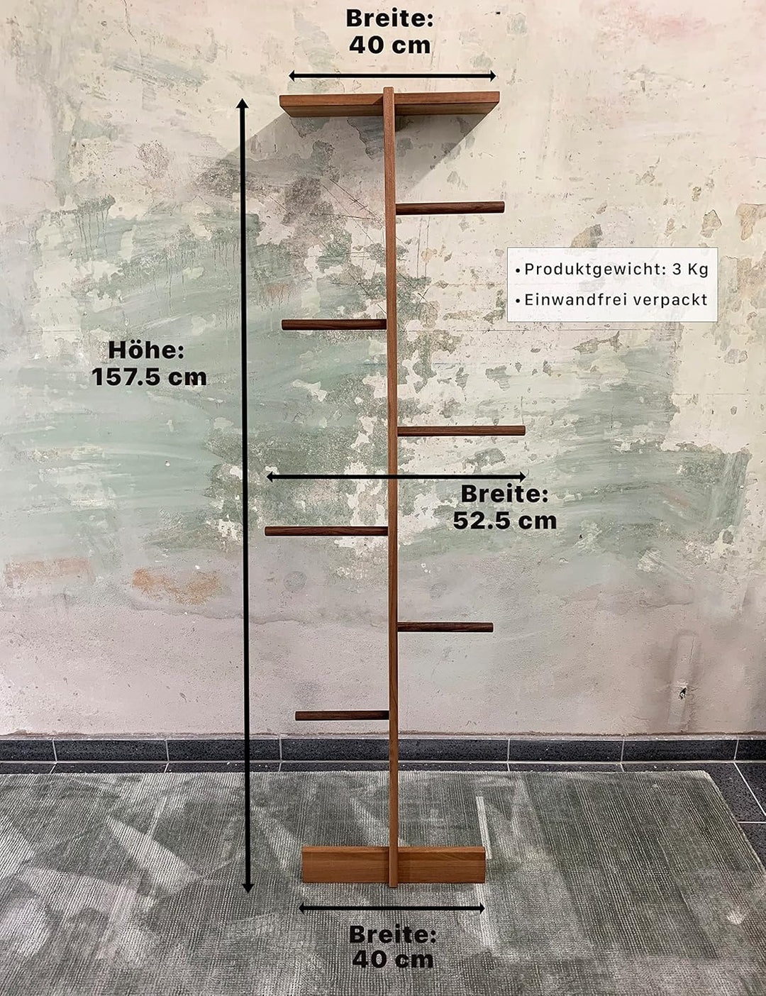 Stummer Diener aus Holz, Design Kleiderleiter, Herrendiener &amp; Modern Stiller Diener für Damen und He