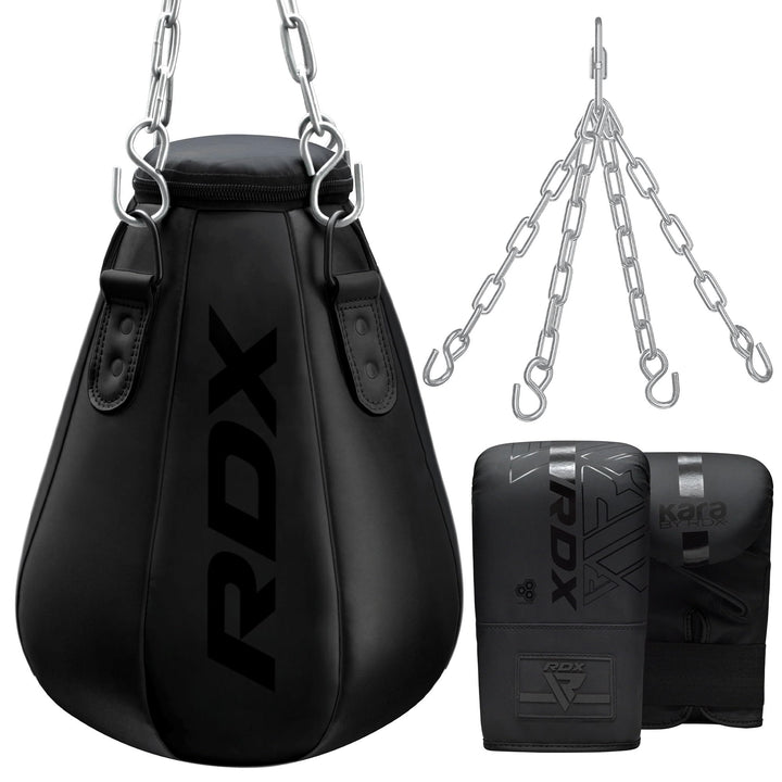 RDX 1.5FT Maisbrine Boxsack, Hochwertige Qualität Boxbirne Mit Kette & Handschuhen – 8KG Gefüllt Sch