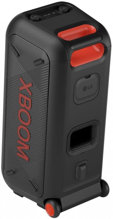 LG XBOOM XL9T La Bestia Altavoz Inalámbrico Con Funciones DJ y Karaoke Iluminación LED XL9 Black, XL