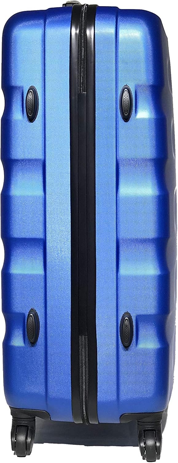 CELIMS Koffer für mittelgrosse Kabine, gross, mit oder ohne Kosmetiktasche – französische Marke Blau