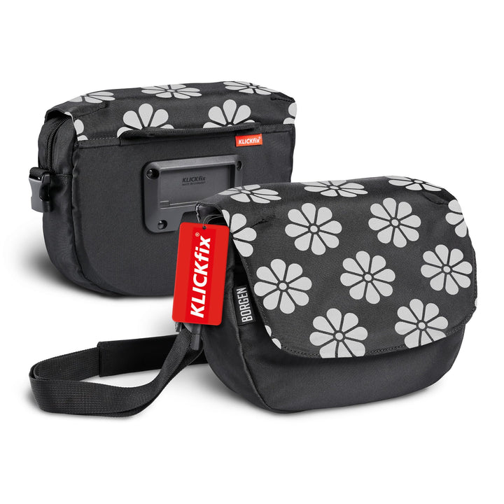 Borgen KLICKfix Lenkertasche Fahrrad - Wasserabweisende und geräumige Fahrrad Lenkertasche 5 L - Fah
