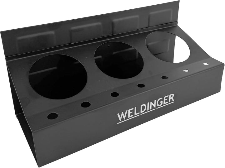 WELDINGER 4-TLG. Set Werkzeugablage magnetisch mit Papierhandtuchhalter 4er-Set Magnetablage, 4er-Se