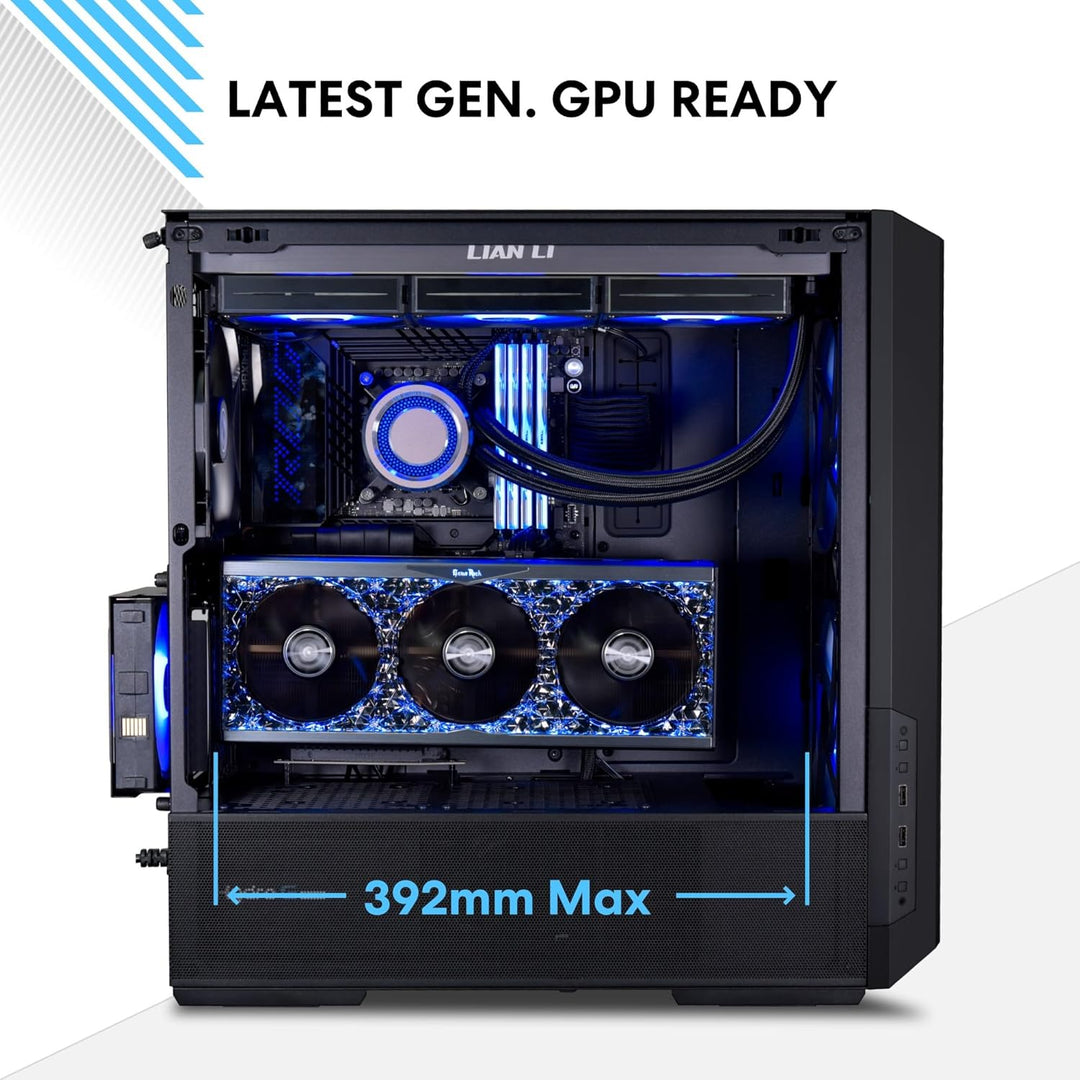 Lian Li LANCOOL 216 RGB, E-ATX-Gehäuse, Midi-Tower - weiss 216 White RGB, 216 White RGB