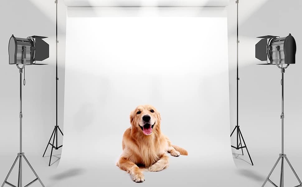 Youyijia 2 x 3m Hintergrund Fotografie Stützsystem Verstellbarer Fotostudio Hintergrundständer Photo
